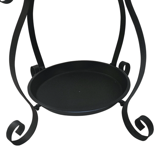 27inch Metal Overall Sparks Mesh Black Garden Charcoal Firebowl FP06 3