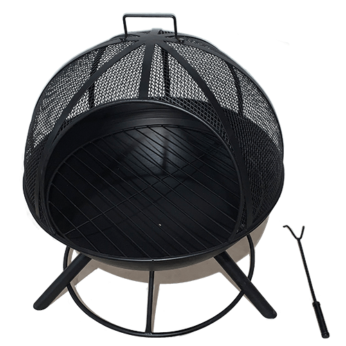 28'' Outdoor Ball of Fire Log Burner Barbecues Patio Brazier FP04