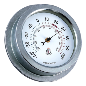9 inch Galvanized Dial Thermometer