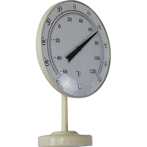 Free-standing Portable Convertible Dial Thermometer Cream