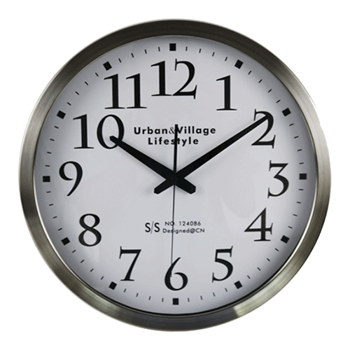 16 Inch Big Size Stainless Steel Office Clock HYW086(1)