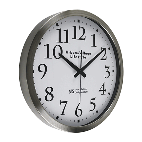 16 Inch Big Size Stainless Steel Office Clock HYW086(2)