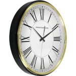 40cm Morden Golden Ring Bezel Black Wall Clock HYW282BKG1