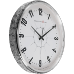 40cm Morden Silver Ring Bezel Galvanized Wall Clock HYW282GAS1